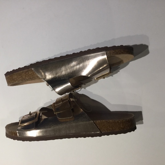 Steve Madden SZ 9 Two Strap Slip On Slide Sandals - Picture 3 of 8